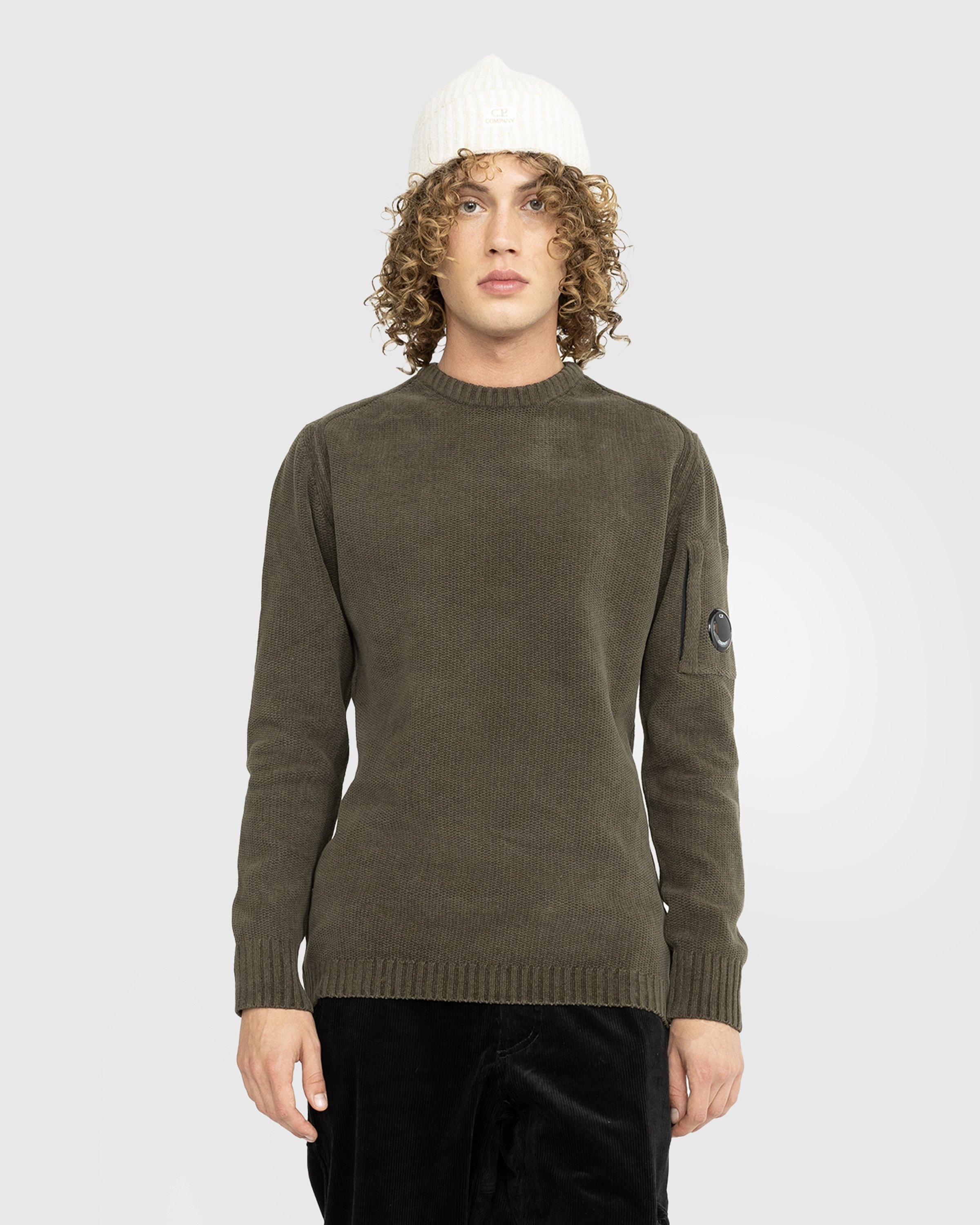 Cp company cheap green jumper